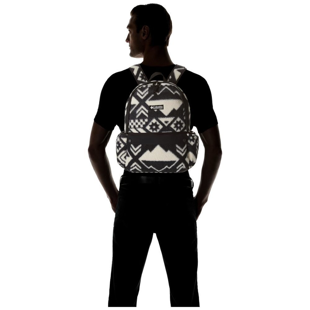 Columbia Unisex Helvetia 14L Backpack, Black Checkered Peaks, One Size - Picture 2 of 5